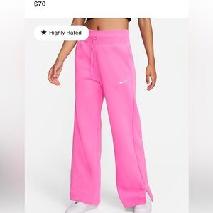 Nike Sportswear Phoenix Fleece
Women HighWaisted Wide-Leg Sweats in Playful Pink